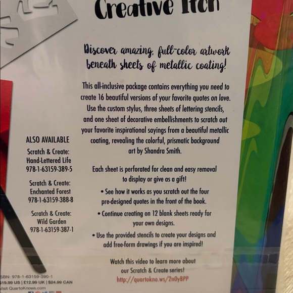 I Love Hand Lettering Kit - Picture 5 of 5